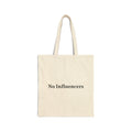 No Influencers Tote Bag